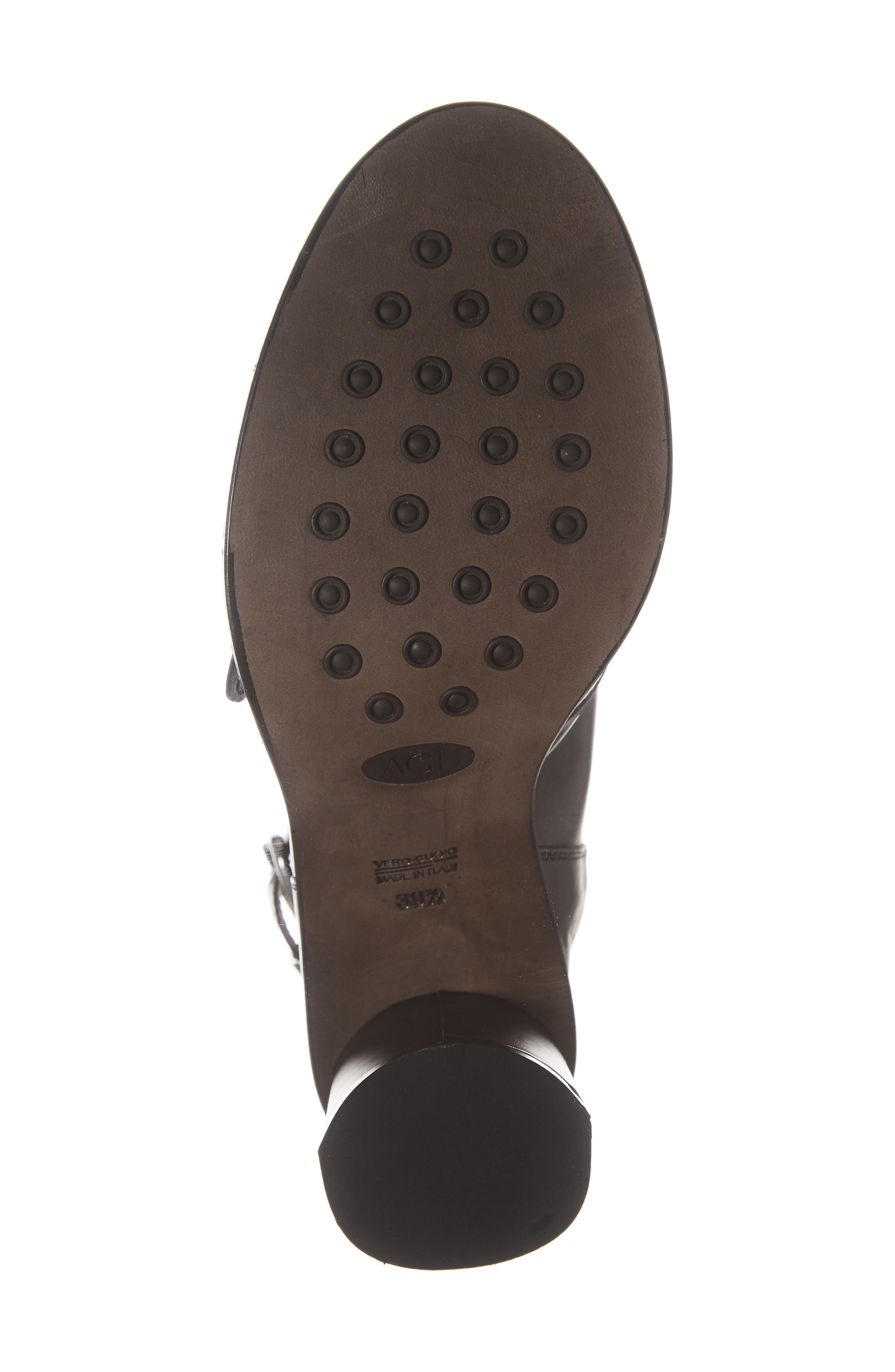 AGL Double Belt Combat Bootie, Alternate, color, 