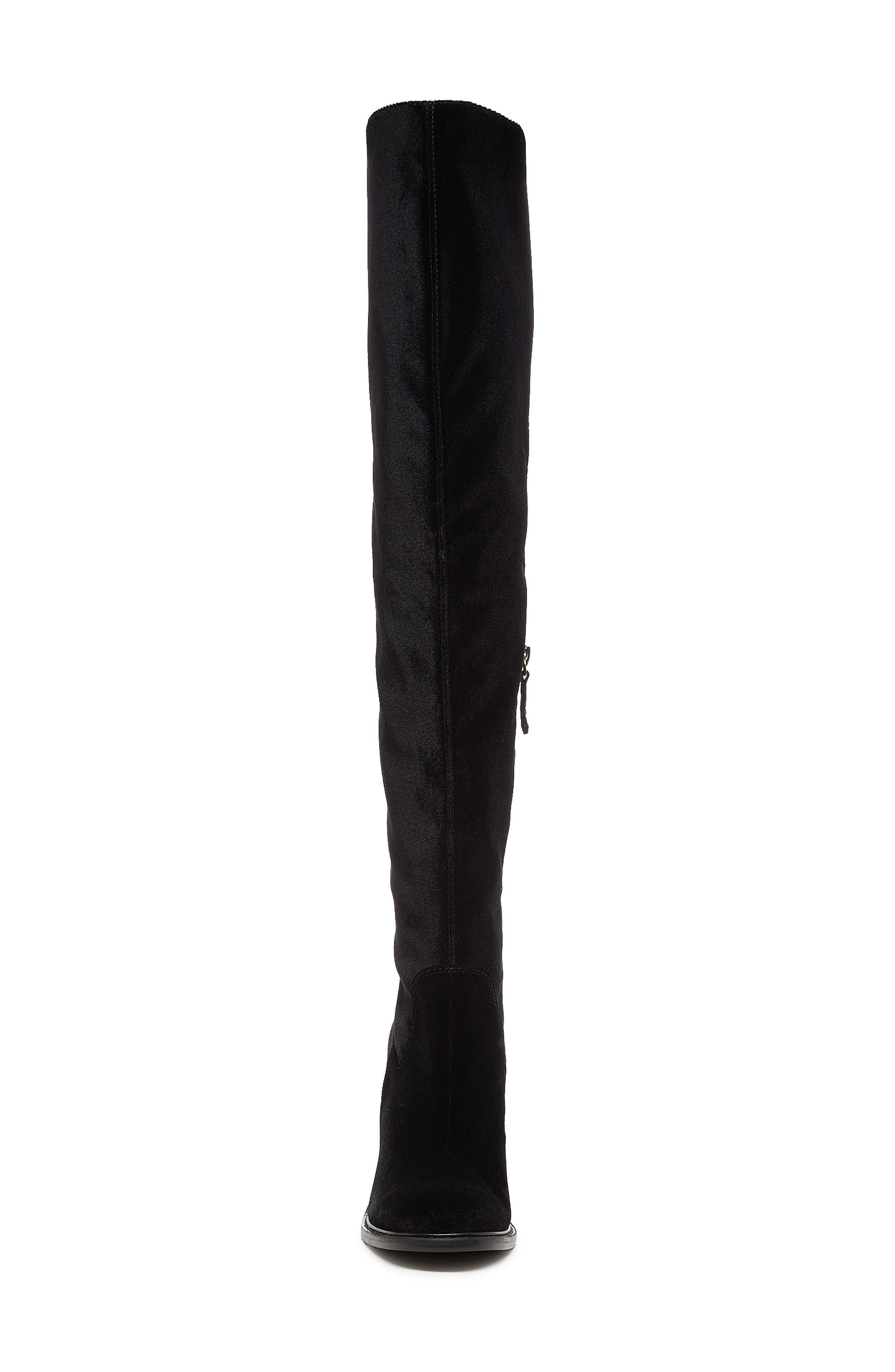 Kelsi Dagger Brooklyn Logan Over the Knee Boot, Alternate, color, Black