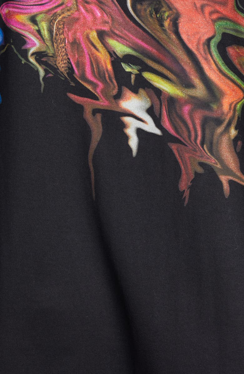 Y-3 Toketa Floral Print T-Shirt, Alternate, color,