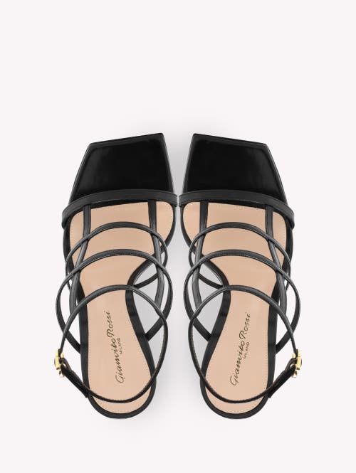 Shop Gianvito Rossi Mondry Sandals In Black