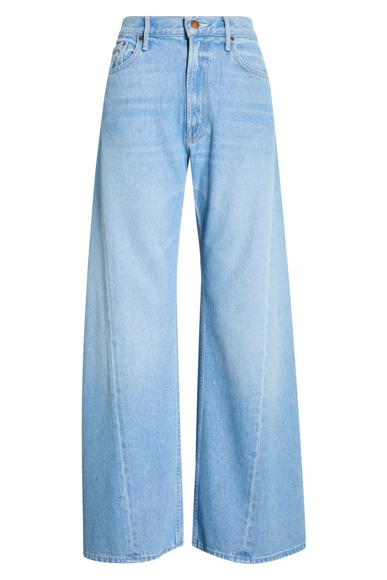 Lemon Twist High Waist Wide Leg Jeans, Alternate, color, MUNCHIES