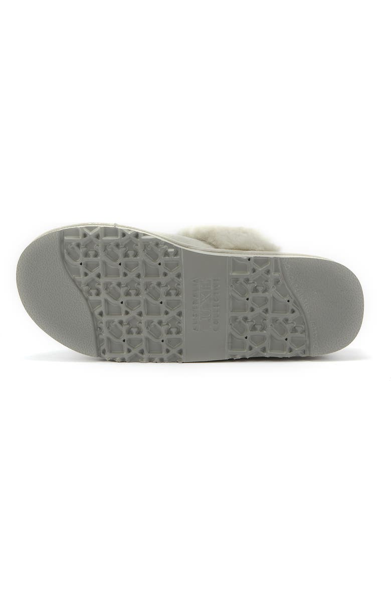 Australia Luxe Collective Mool Genuine Shearling Slipper, Alternate, color, Ice Gray