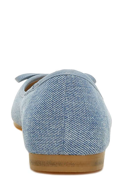 Rag & Co Vigilante Ballet Flat In Blue
