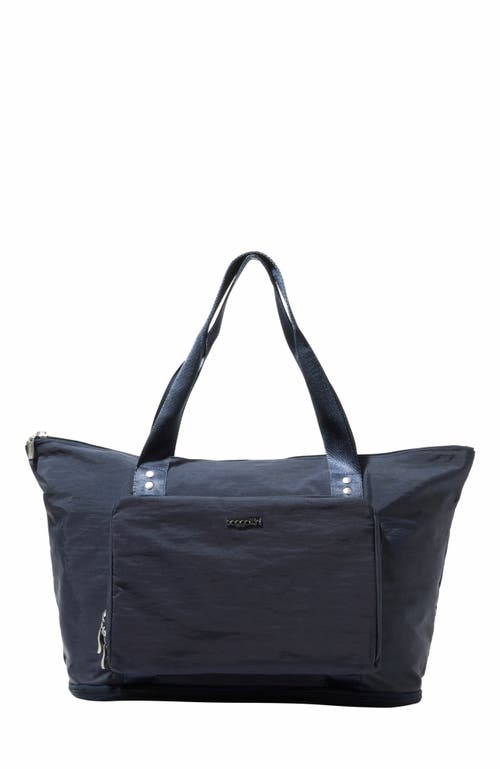 BAGGALLINI Carryall Expandable Packable Weekender Tote Bag in French Navy  product