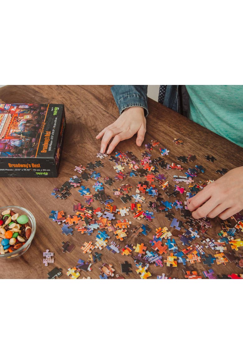 Broadway's Best 1000-Piece Jigsaw Puzzle By Rachid Lotf | Toynk Exclusive, Alternate, color, Multi-Color