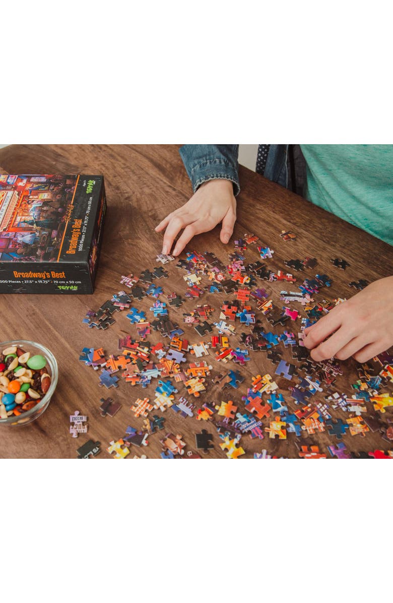 Toynk Broadway's Best 1000-Piece Jigsaw Puzzle By Rachid Lotf | Toynk Exclusive, Alternate, color, Multi-Color