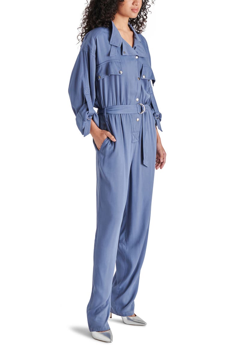 Steve Madden Audrie Long Sleeve Jumpsuit, Alternate, color, 