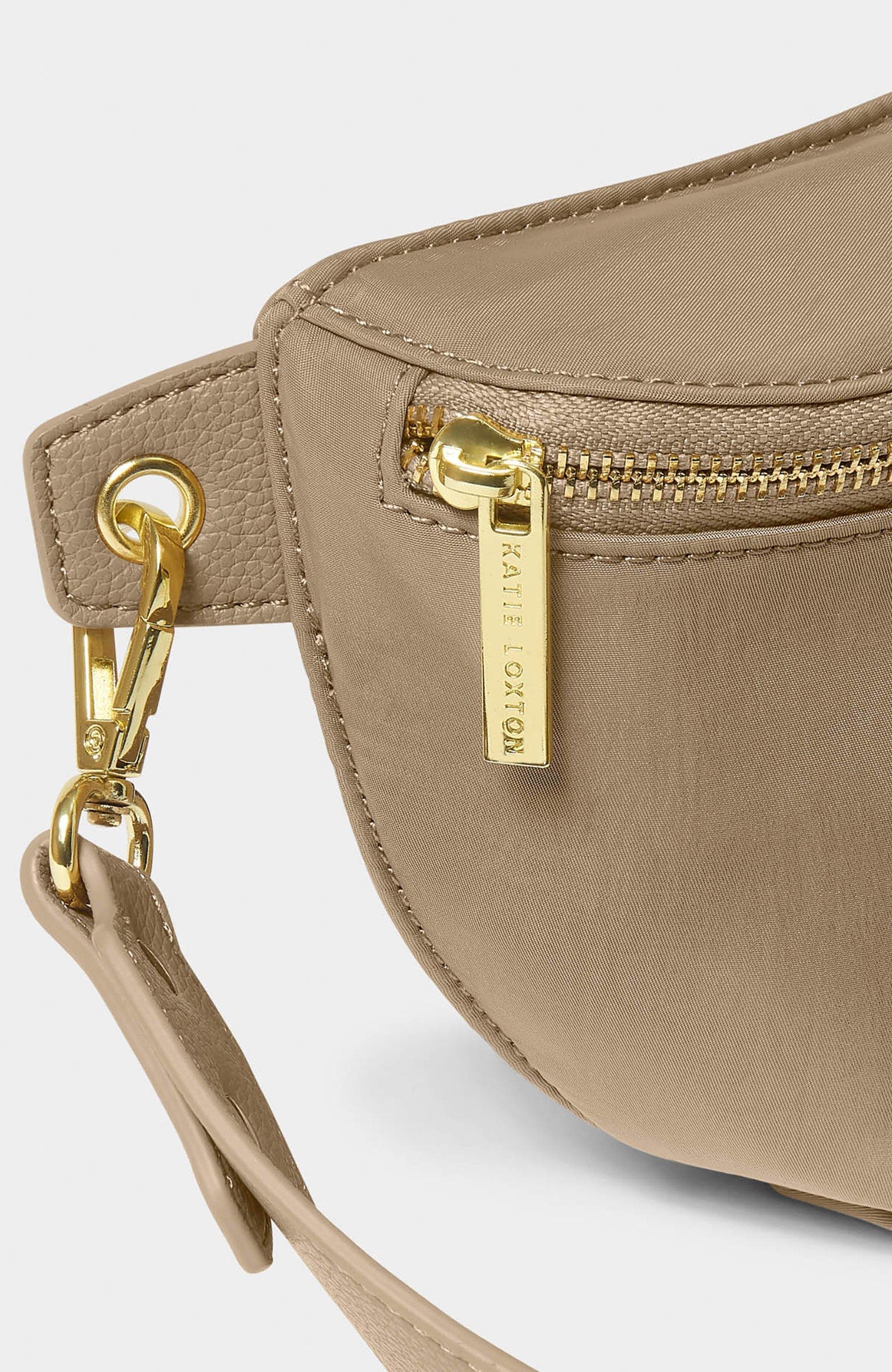 Nylon-Luxe Belt Bag, Alternate, color, Taupe
