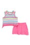 Knit Tank & Gauze Shorts Set