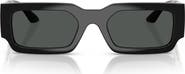 Versace 54mm Rectangular Sunglasses