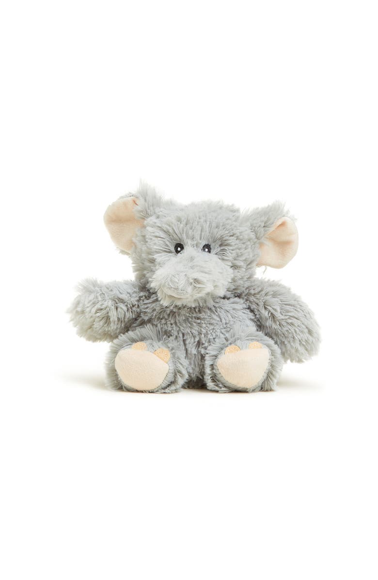 Warmies Elephant Junior Plush Toy, Alternate, color, Medium Gray