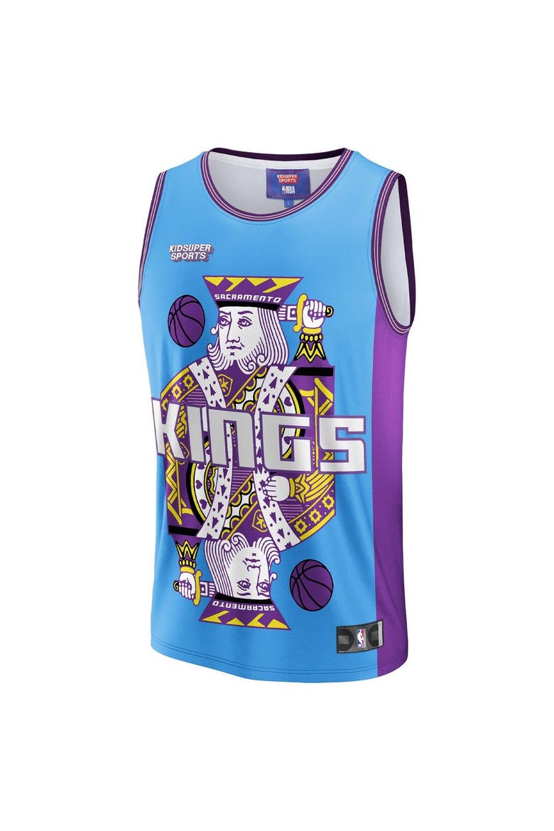 Unisex NBA & KidSuper Studios by Fanatics Blue Sacramento Kings Hometown Jersey, Alternate, color, Blue