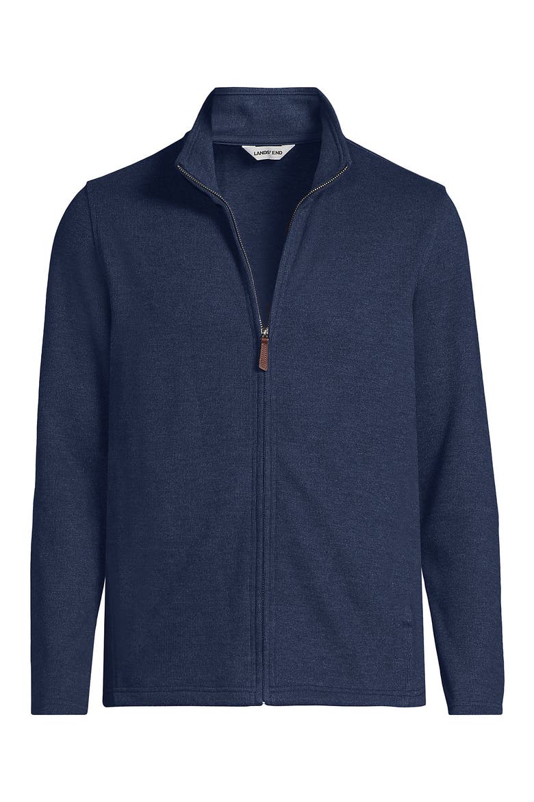 Bedford Rib Full Zip, Alternate, color, Medium Denim Heather