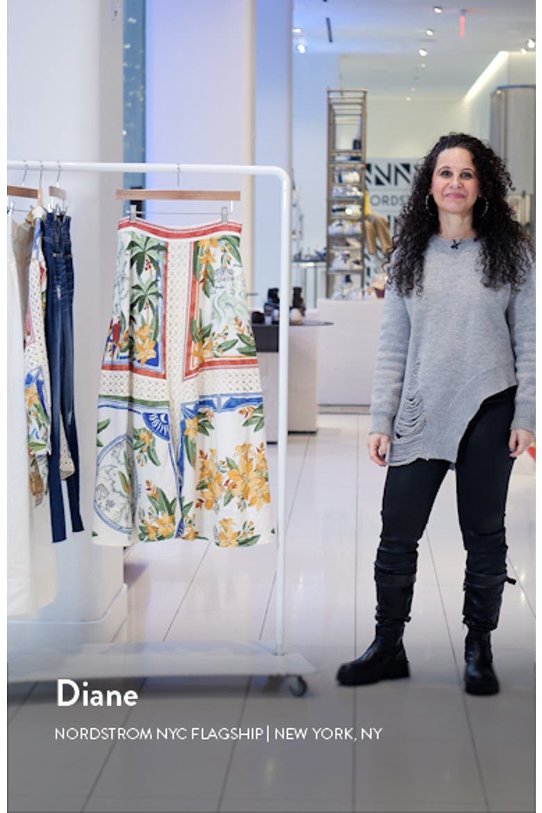 Tropical Destination Linen Blend Skirt video
