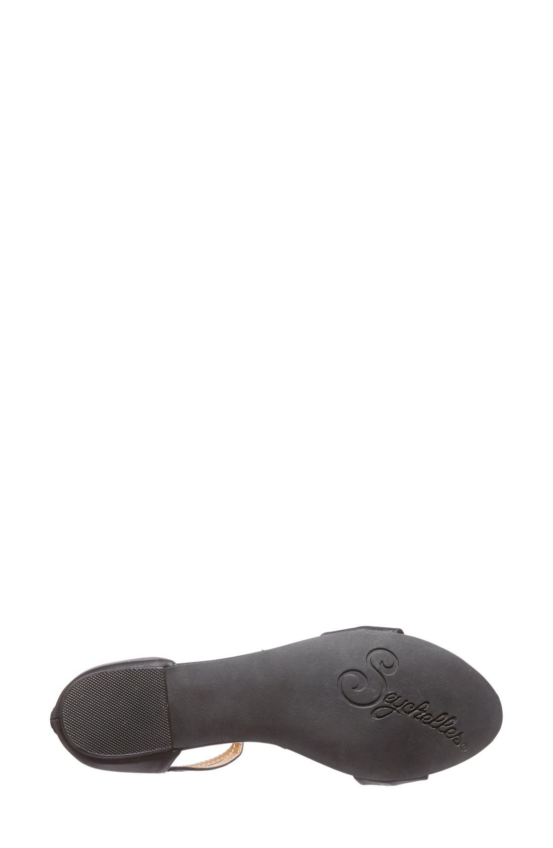 'I've Got a Secret' Sandal, Alternate, color, BLACK