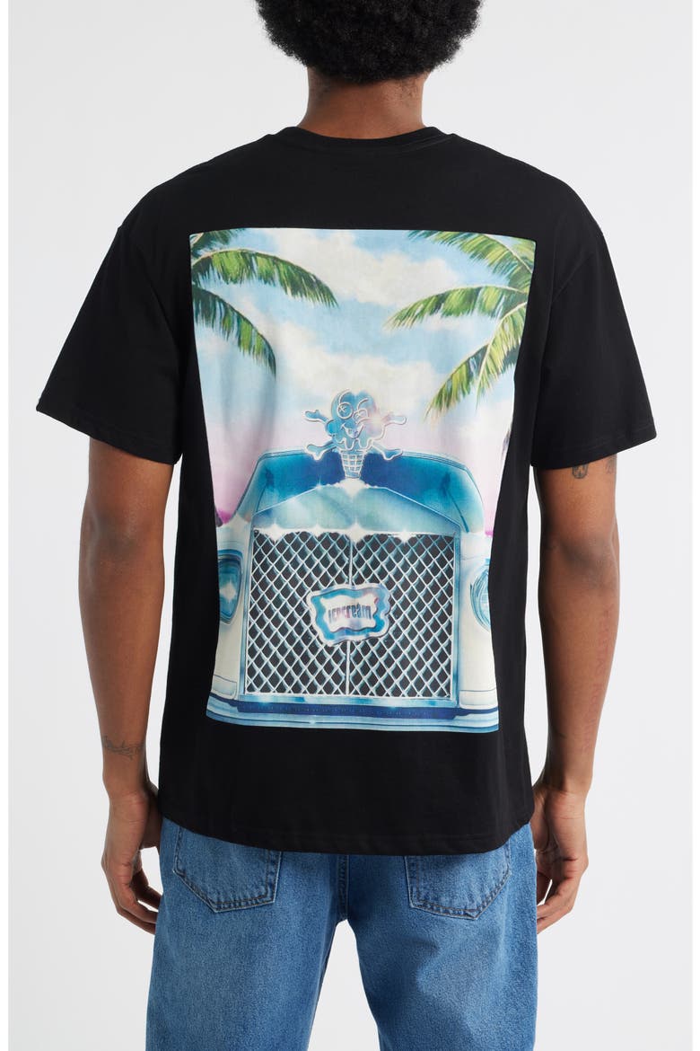 Miami Graphic T-Shirt, Alternate, color, BLACK