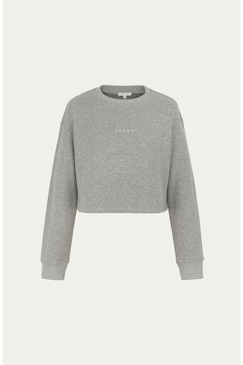 Off Hours Crewneck Sweater, Alternate, color, gray
