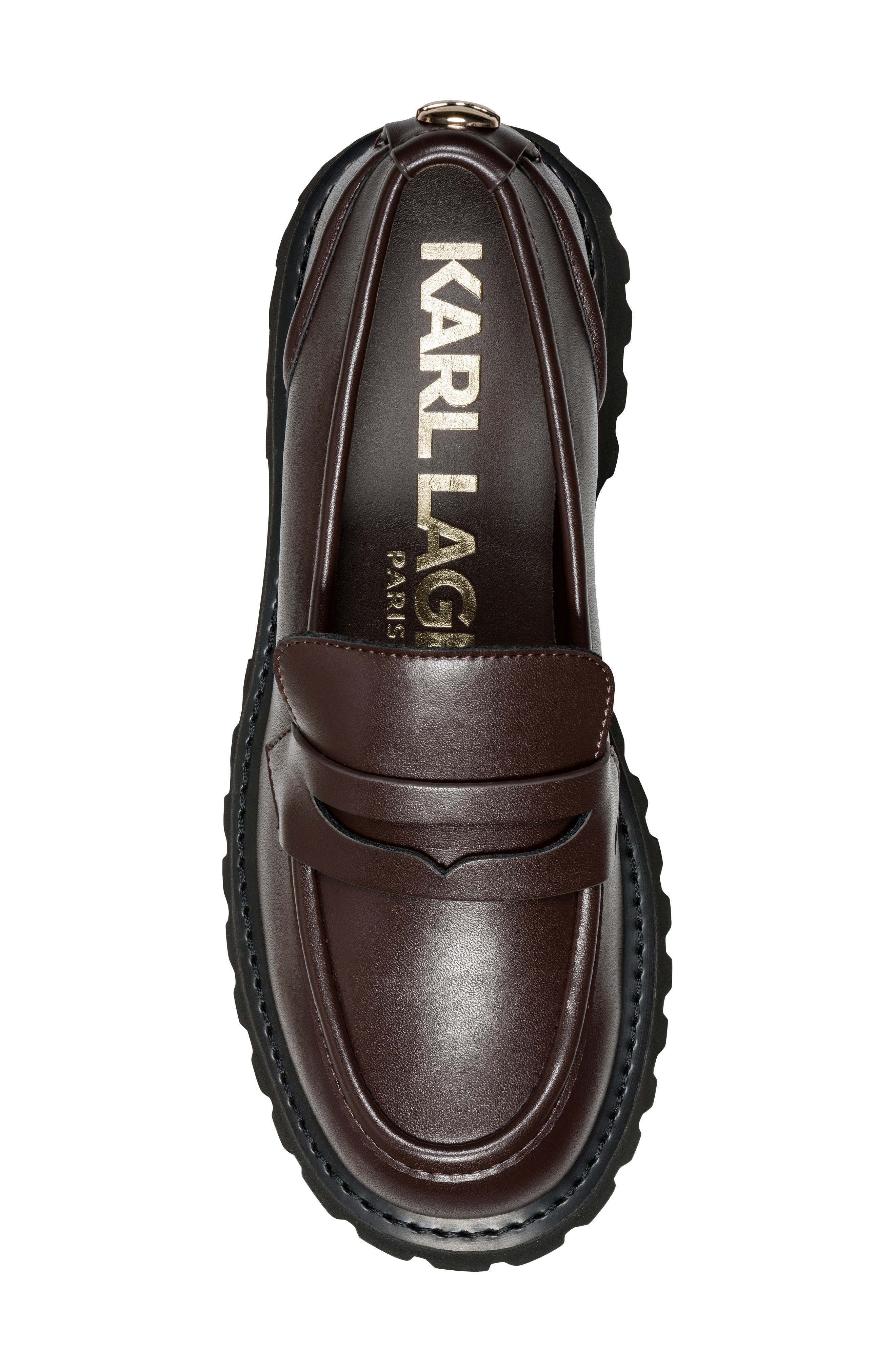 Genovia Lug Penny Loafer, Alternate, color, CANYON BROWN