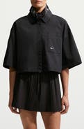 Nike Sportswear Chill Cotton Poplin Oversize Button-Up Shirt