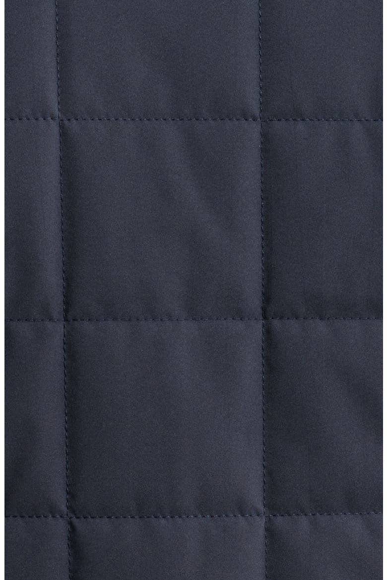 Box Quilt Vest, Alternate, color, NAVY