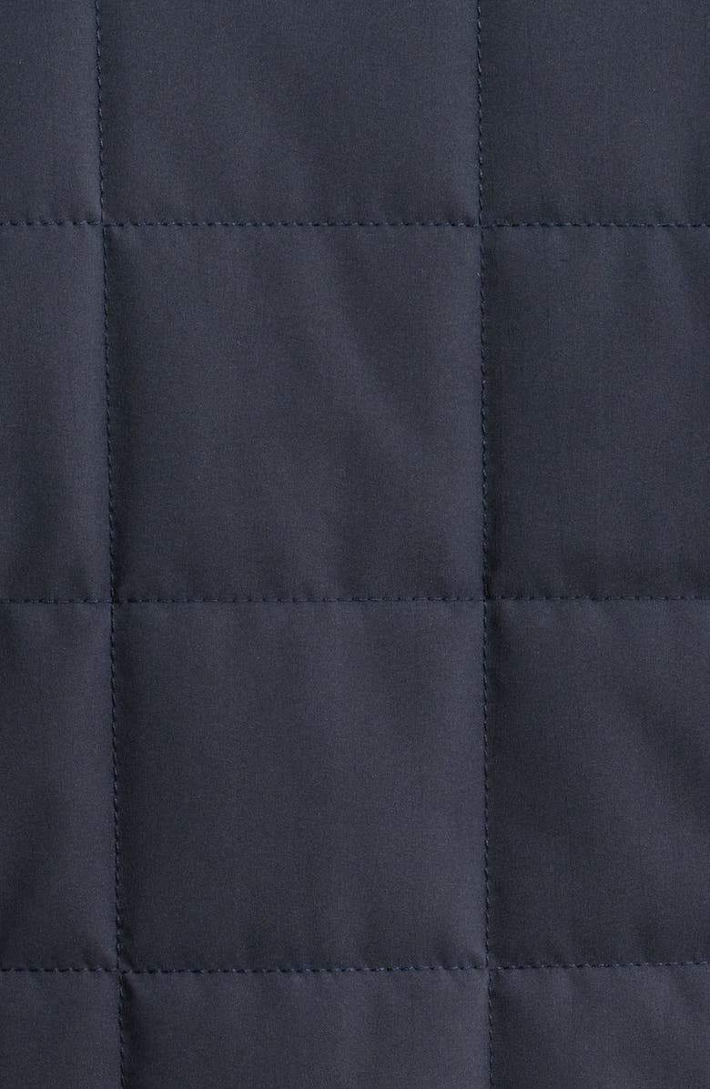 Johnston & Murphy Box Quilt Vest, Alternate, color, Navy