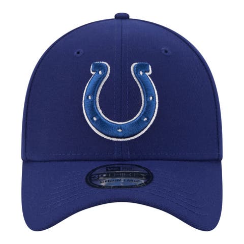 Men's New Era  Royal Indianapolis Colts Core Team 39THIRTY Flex Hat