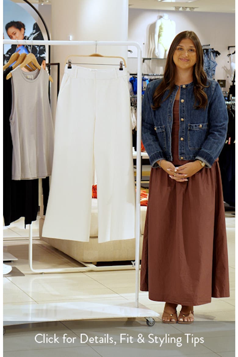 The Jones Wide Leg Pants video