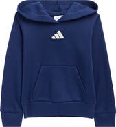 adidas Kids' Logo Patch Fleece Hoodie