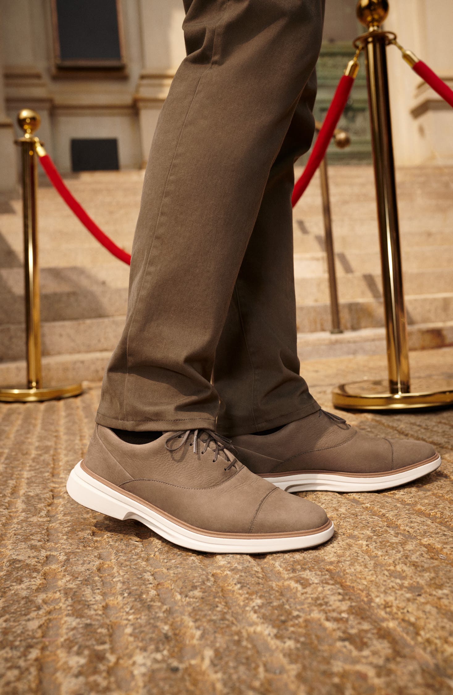 Cole Haan OriginalGrand Cityspectre Cap Toe Oxford, Alternate, color, Morel Nbk