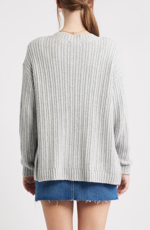 Bp. Cozy Oversize Cardigan In Gray