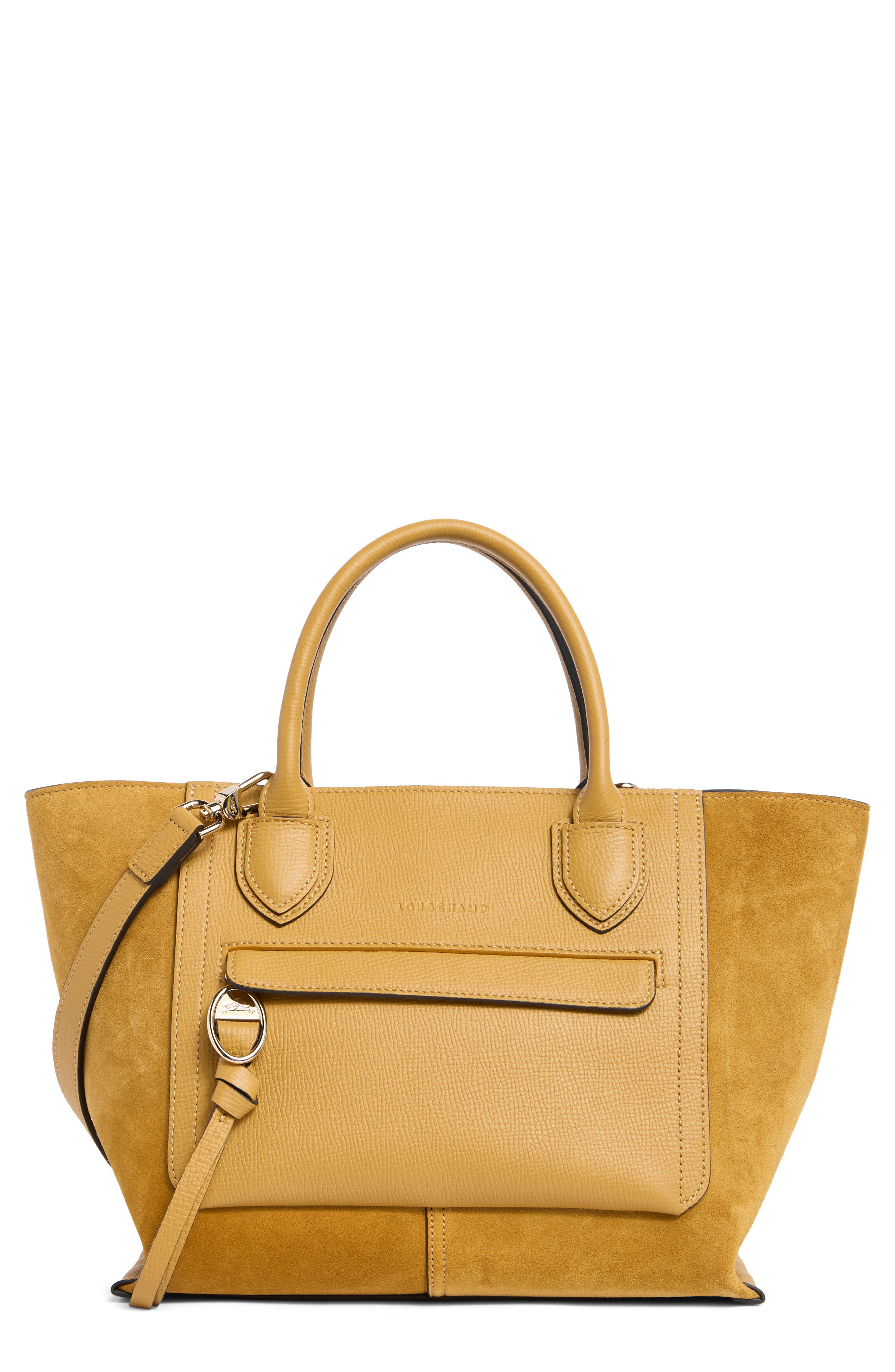 Longchamp Mailbox Medium Leather Tote