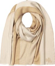 Lauren Ralph Lauren equestrian jacquard wrap