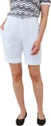 Bella Dahl Pleated Bermuda Shorts