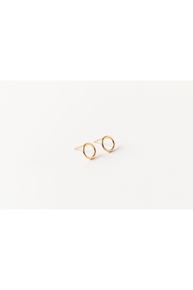 Margo Petite Circle Studs, Alternate, color, 14k Gold Fill