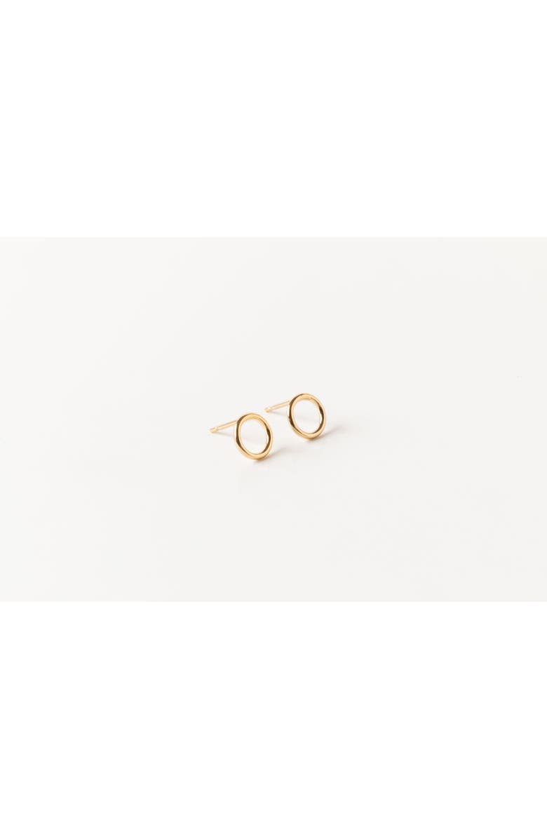 Sheena Marshall Jewelry Margo Petite Circle Studs, Alternate, color, 14K Gold Fill