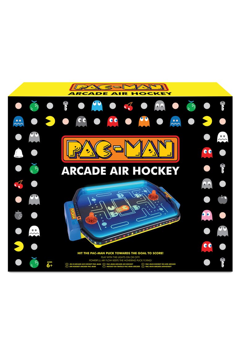 Pacman Arcade Air Hockey Premium Series, 2 Player, Main, color, Multicolored