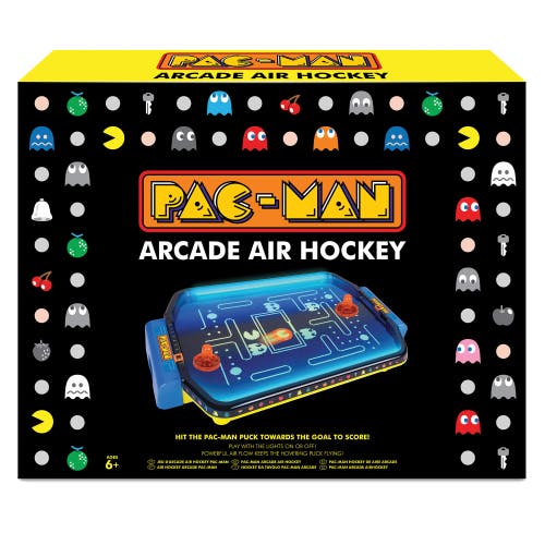 Pac-Man Pacman Arcade Air Hockey Premium Series, 2 Player in Multicolored at Nordstrom
