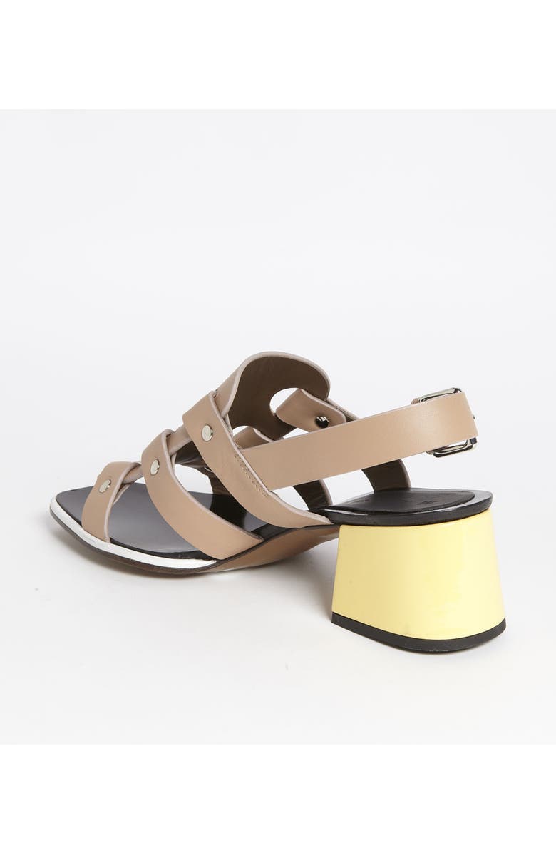 Marni Block Heel Sandal, Alternate, color,