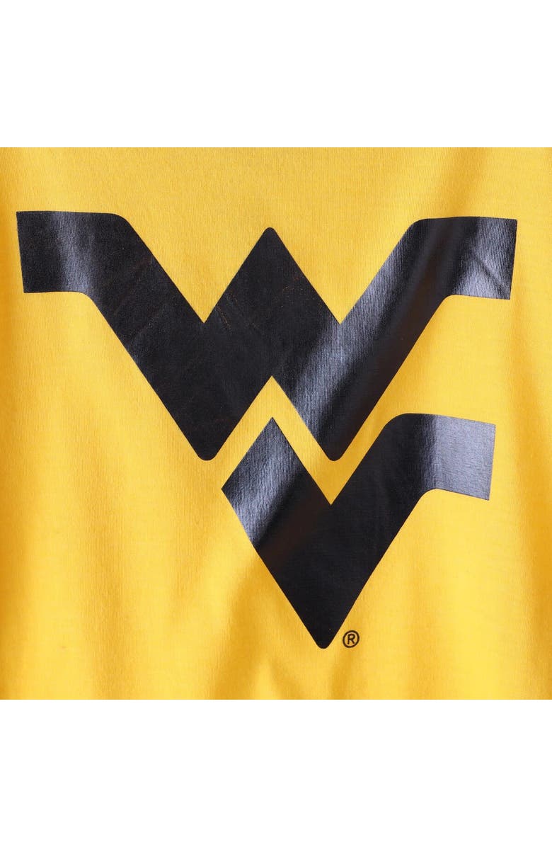 COLOSSEUM Women's Colosseum Gold West Virginia Mountaineers Trey Dolman Long Sleeve T-Shirt, Alternate, color,