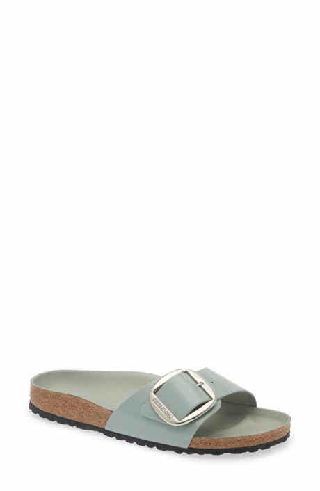 Madrid Big Buckle Slide Sandal