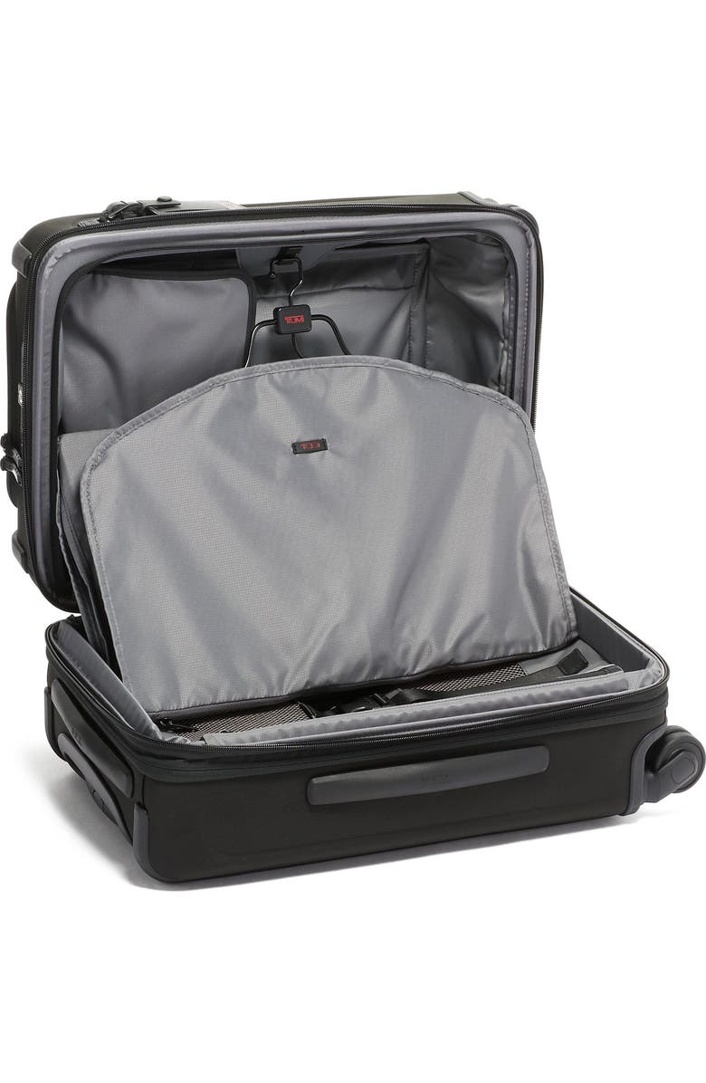 TUMI Alpha 3 International Dual Access Expandable Carry-On, Alternate, color, Black