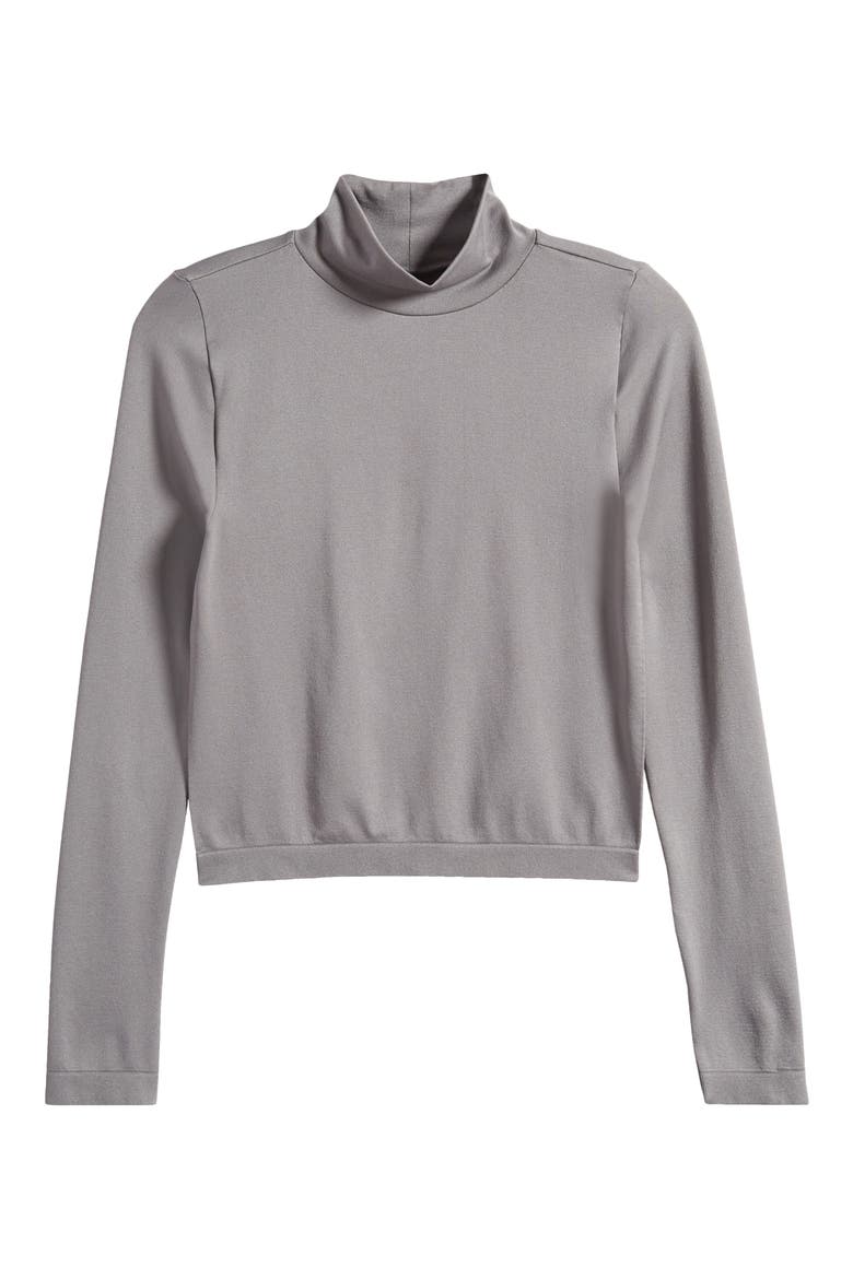 Turtleneck Top, Alternate, color, POPPY SEED