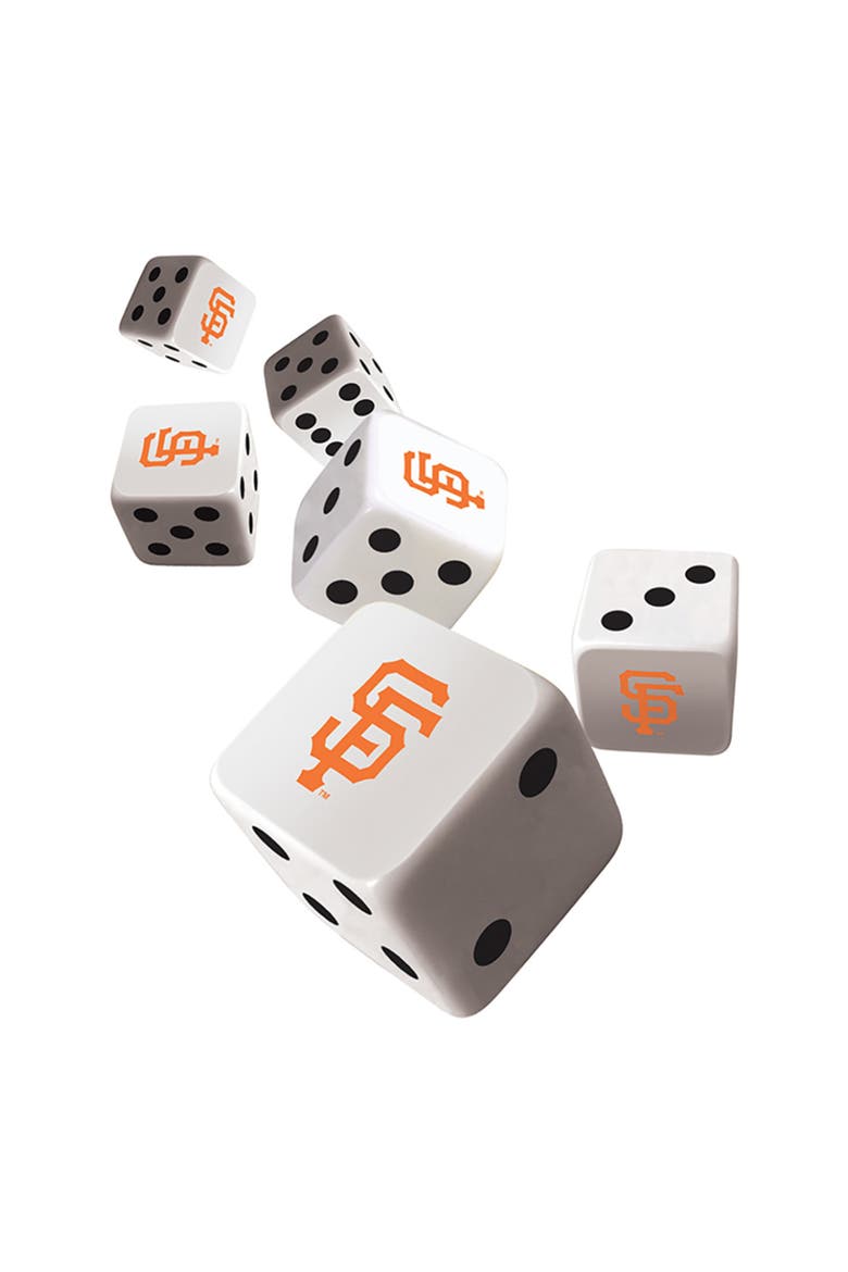 San Francisco Giants Dice Set, Alternate, color, Multicolor