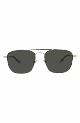Saint Laurent 56mm Navigator Sunglasses