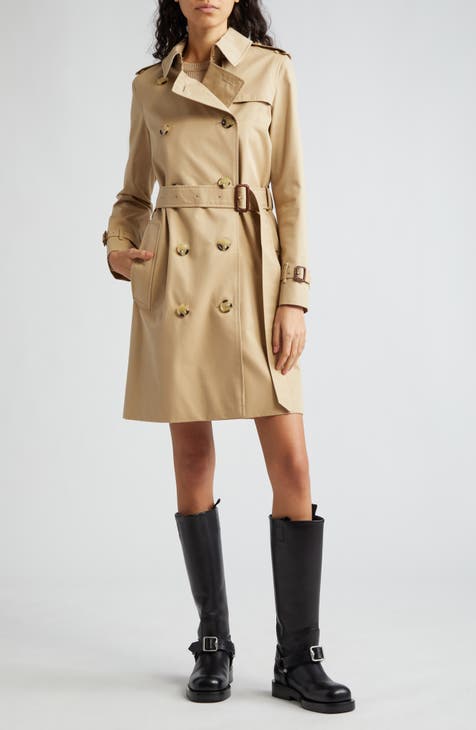 Burberry female trench coat on sale