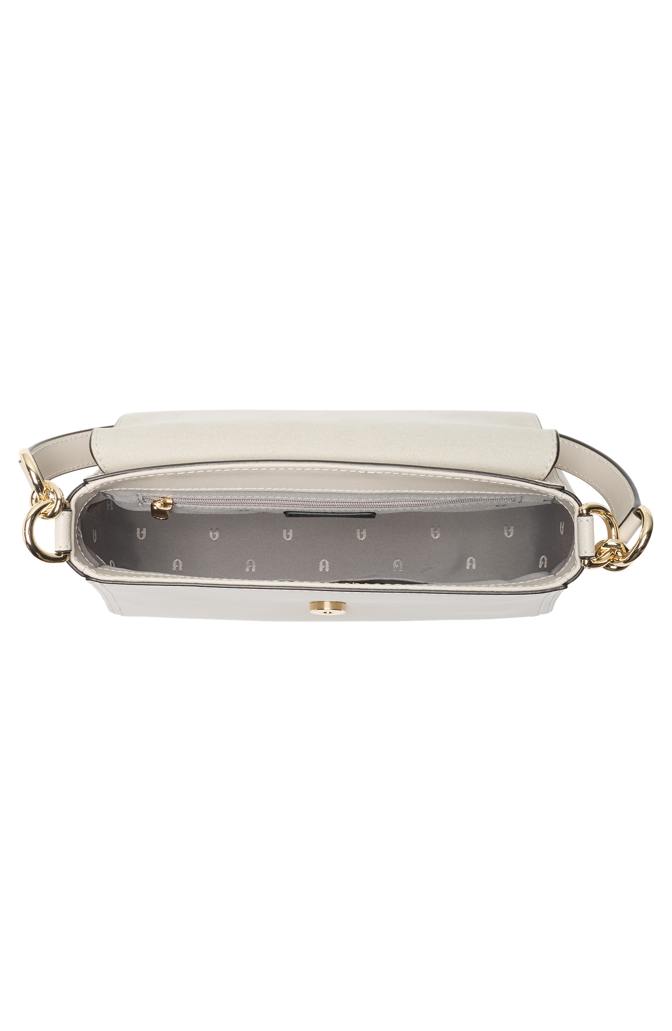 Furla Circle Shoulder Bag, Alternate, color, Perla E