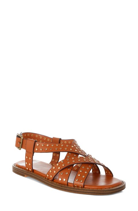 Anemone Studded Gladiator Sandal (Women)