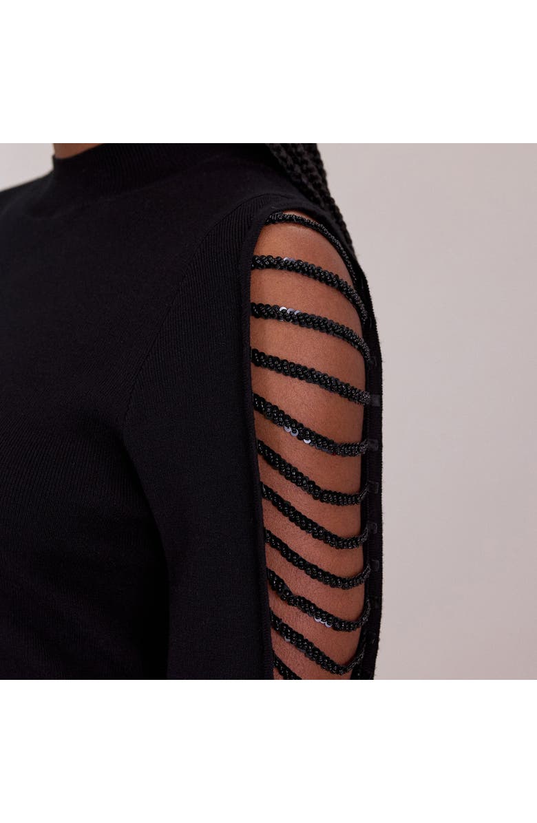Anne Fontaine Parfum Top, Alternate, color, Black