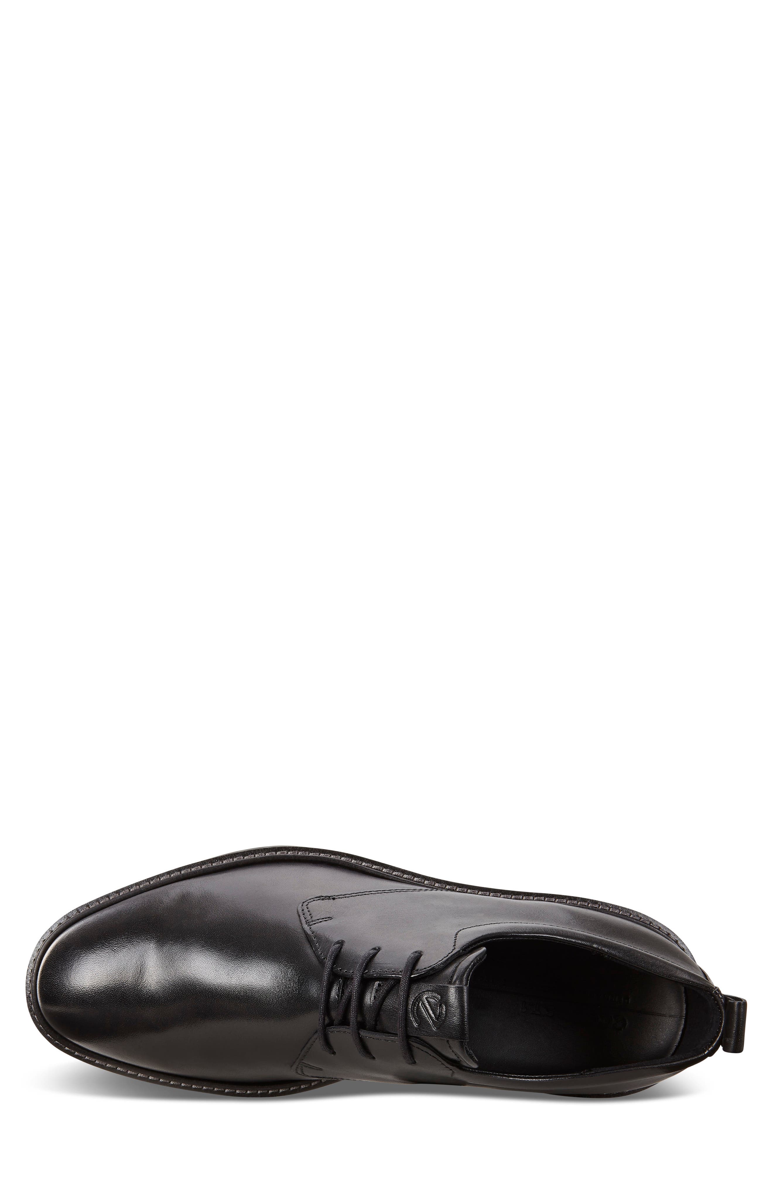 ECCO ST.1 Hybrid Plain Toe Derby, Alternate, color, Black Leather
