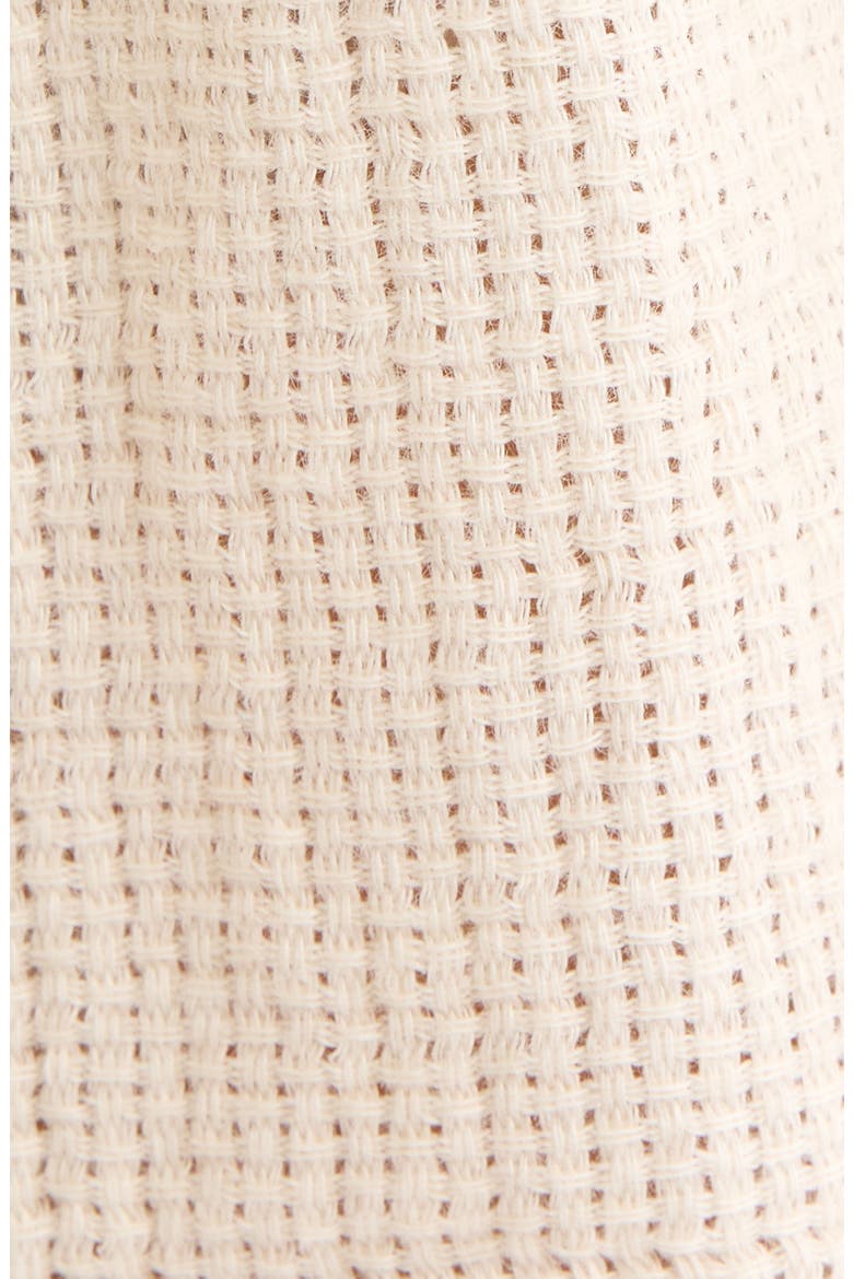 Tie Waist Cover-Up Shorts, Alternate, color, NATURAL